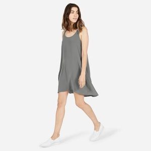 Everlane silk tank dress